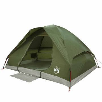  Camping Tent Dome 2-Person Olive Green Waterproof