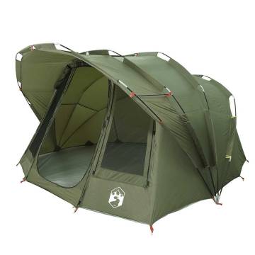  Fishing Tent 5-Person Olive Green Waterproof