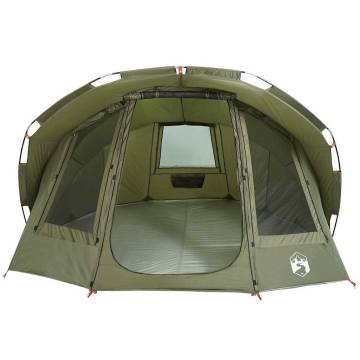  Fishing Tent 5-Person Olive Green Waterproof