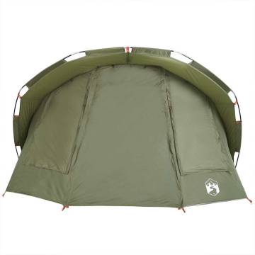  Fishing Tent 5-Person Olive Green Waterproof