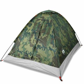  Camping Tent Dome 4-Person Camouflage Waterproof