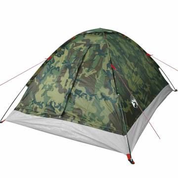  Camping Tent Dome 4-Person Camouflage Waterproof