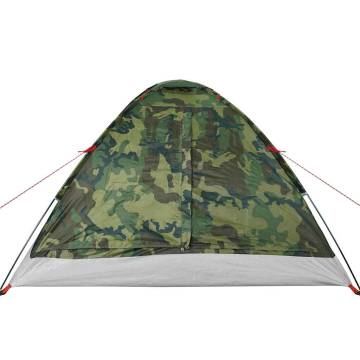  Camping Tent Dome 4-Person Camouflage Waterproof