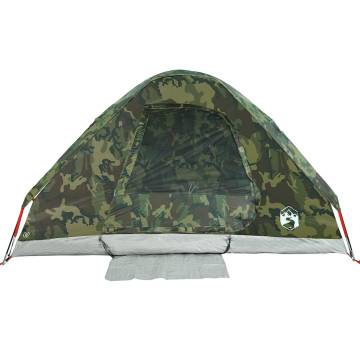  Camping Tent Dome 4-Person Camouflage Waterproof