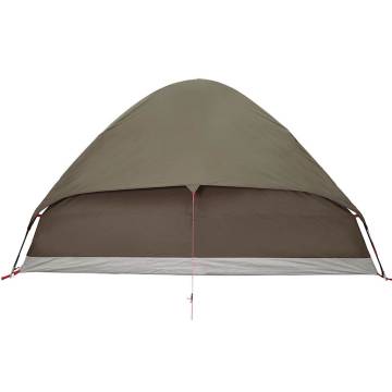  Family Tent Dome 6-Person Brown Waterproof