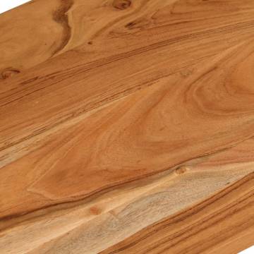  Desk Top 80x50x2.5 cm Rectangular Solid Wood Acacia