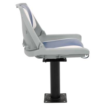  Boat Seat with Pedestal Height Adjustable 360° Rotatable