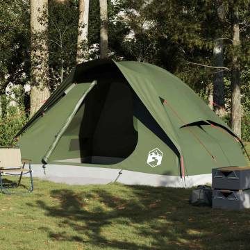  Family Tent Dome 6-Person Olive Green Waterproof