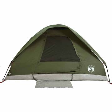  Family Tent Dome 6-Person Olive Green Waterproof