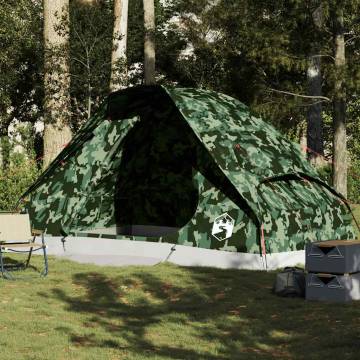  Family Tent Dome 6-Person Camouflage Waterproof