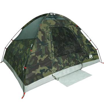  Family Tent Dome 6-Person Camouflage Waterproof