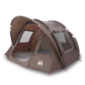  Fishing Tent 2-Person Brown Waterproof