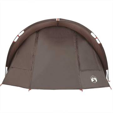  Fishing Tent 2-Person Brown Waterproof