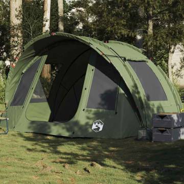  Fishing Tent 2-Person Olive Green Waterproof