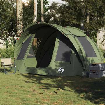  Fishing Tent 2-Person Olive Green Waterproof