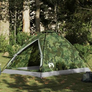  Camping Tent Dome 2-Person Camouflage Waterproof