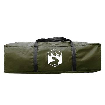  Camping Tent Dome 4-Person Olive Green Waterproof