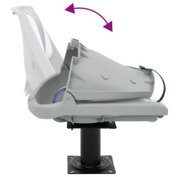  Boat Seat with Pedestal 360° Rotatable