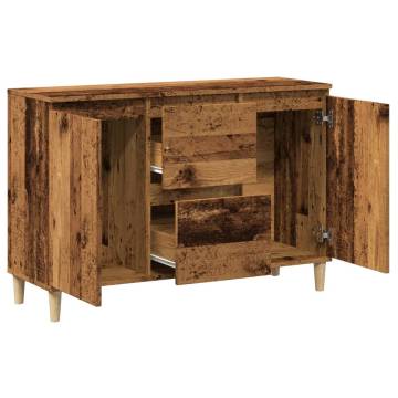  Sideboard Old Wood 102x35x70 cm Engineered Wood