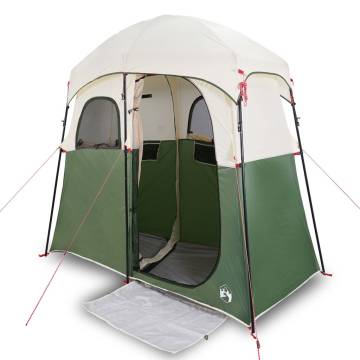  Shower Tent 2-Person Green Waterproof