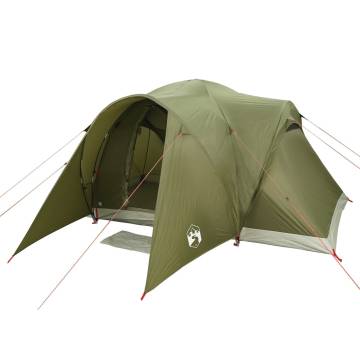  Family Tent Dome 6-Person Olive Green Waterproof