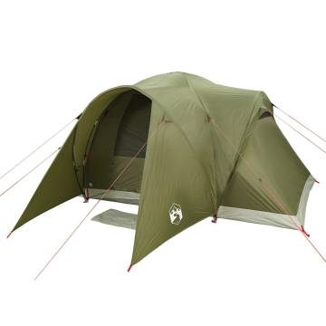  Family Tent Dome 6-Person Olive Green Waterproof