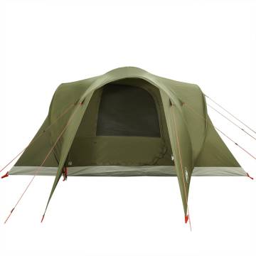  Family Tent Dome 6-Person Olive Green Waterproof