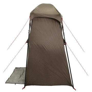  Shower Tent 2-Person Brown Waterproof