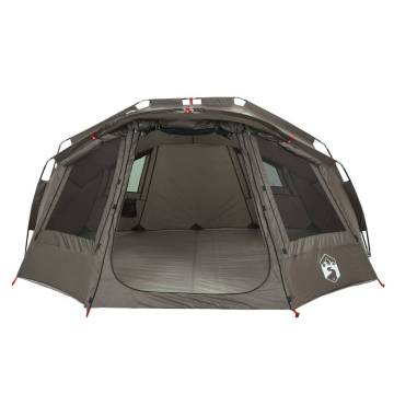  Fishing Tent 5-Person Grey Waterproof