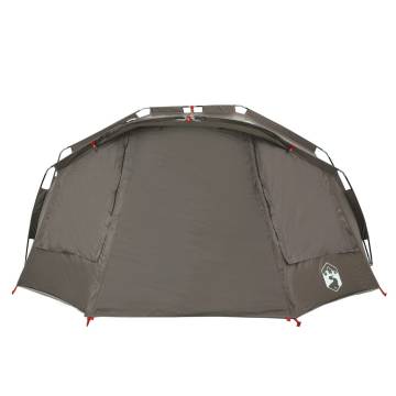  Fishing Tent 5-Person Grey Waterproof