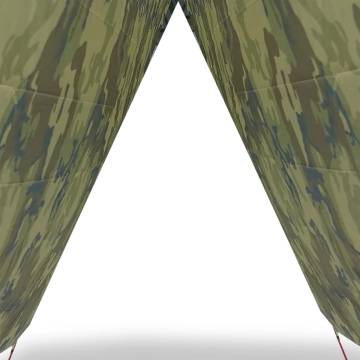  Camping Tarp Camouflage 306x306 cm Waterproof