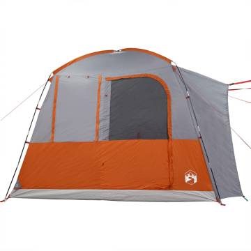  Car Tent 4-Person Grey and Orange Waterproof