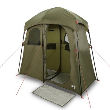  Shower Tent 2-Person Olive Green Waterproof