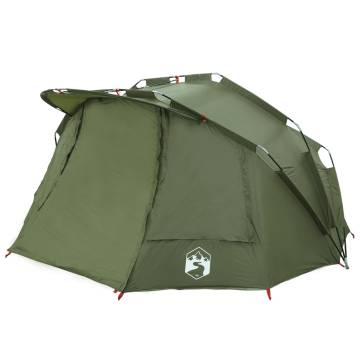  Fishing Tent 5-Person Olive Green Waterproof