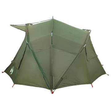  Fishing Tent 5-Person Olive Green Waterproof