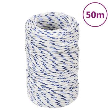  Boat Rope White 2 mm 50 m Polypropylene