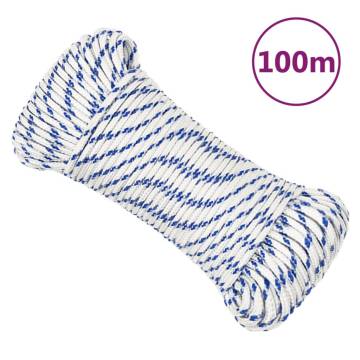  Boat Rope White 4 mm 100 m Polypropylene