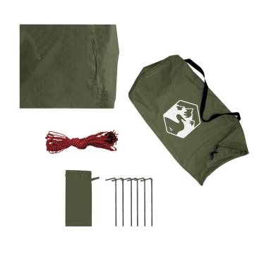  Camping Tarp Olive Green 451x420 cm Waterproof