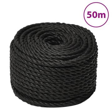  Work Rope Black 14 mm 50 m Polypropylene