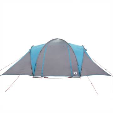  Family Tent Dome 6-Person Blue Waterproof