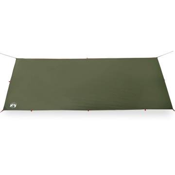  Camping Tarp Olive Green 506x306 cm Waterproof