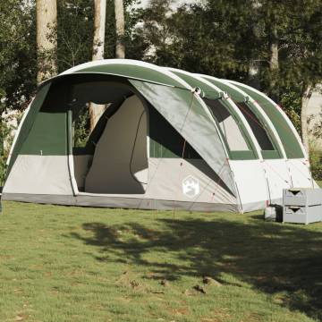  Camping Tent Tunnel 5-Person Green Waterproof