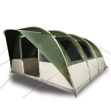  Camping Tent Tunnel 5-Person Green Waterproof