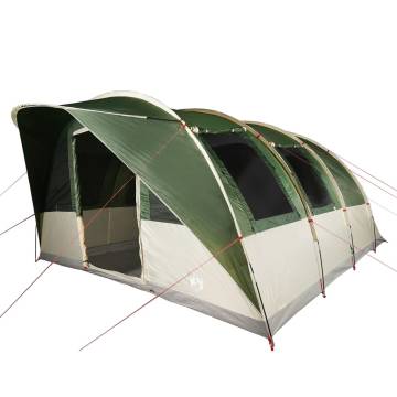  Camping Tent Tunnel 5-Person Green Waterproof