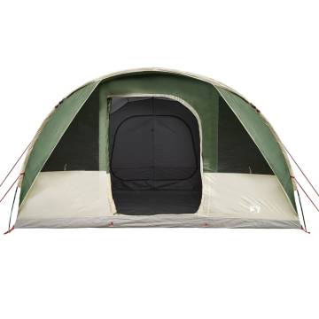  Camping Tent Tunnel 5-Person Green Waterproof