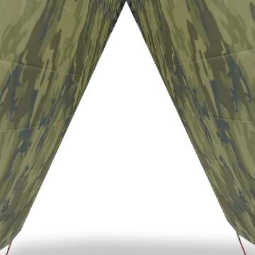  Camping Tarp Camouflage 406x306 cm Waterproof