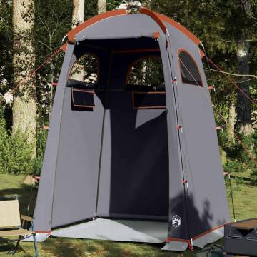  Shower Tent Grey and Orange Waterproof