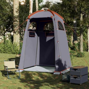  Shower Tent Grey and Orange Waterproof