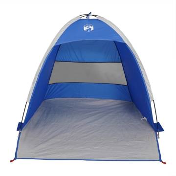  Beach Tent 3-Person Azure Blue Waterproof