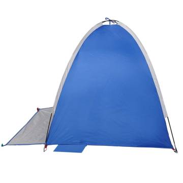  Beach Tent 3-Person Azure Blue Waterproof